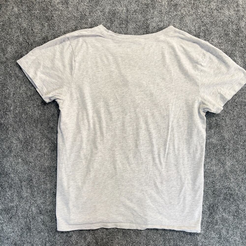 Hollister Women's Small Gray Logo Graphic T-Shirt Short Sleeve 100% Cotton Tee - Picture 3 of 7
